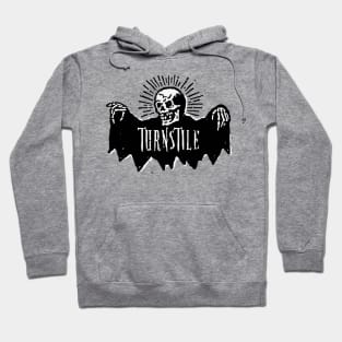 turnstile skeleton skull Hoodie